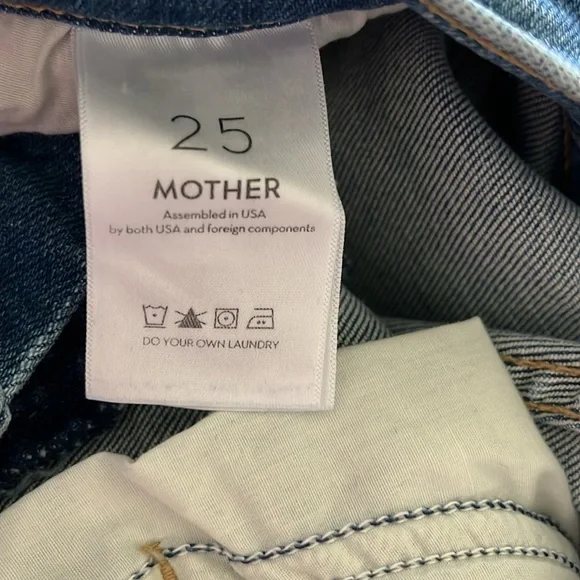 NWT MOTHER THE TRIPPER ANKLE FRAYPlay Like A Pirate Size 25 - Picture 8 of 9